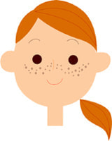 そばかす(雀卵斑)